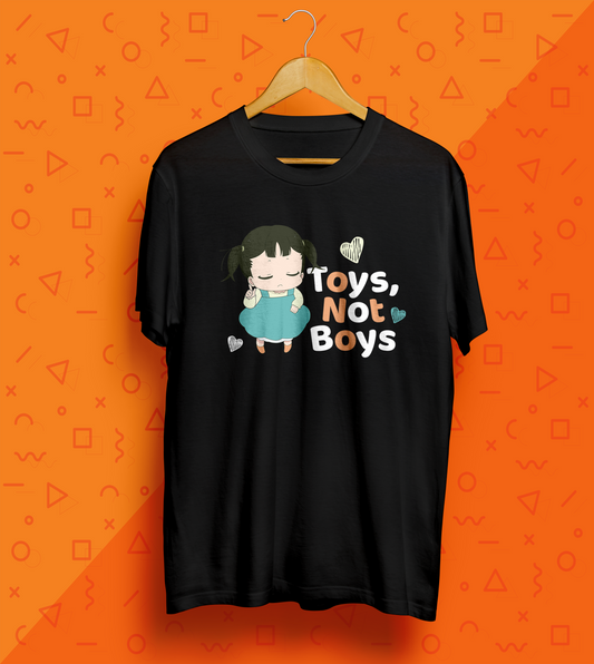 Gakuen Babysitters - Toys, Not Boys T-Shirt