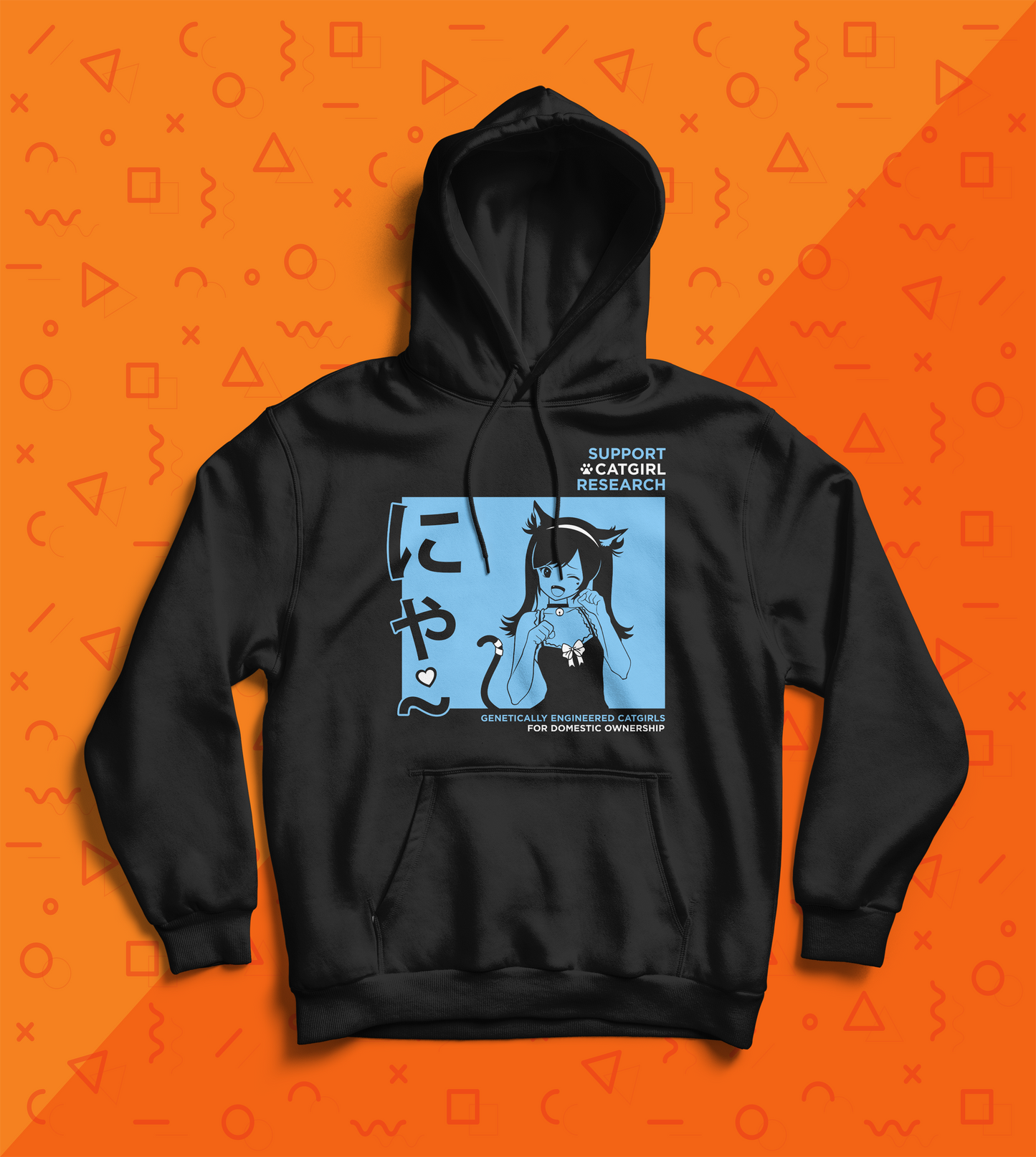 Genetically Engineered Catgirls Hoodie