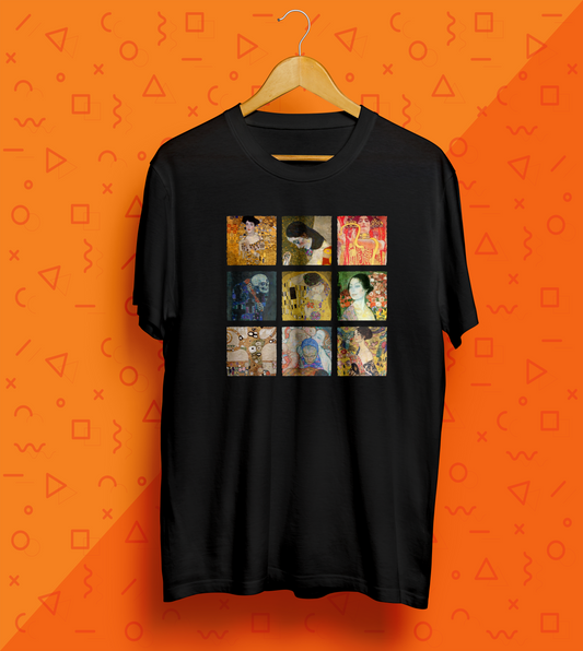 Gustav Klimt Collage T-Shirt