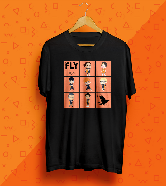 Haikyuu - Karasuno Chibis T-Shirt