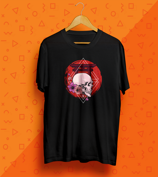 Japanese Skull T-Shirt