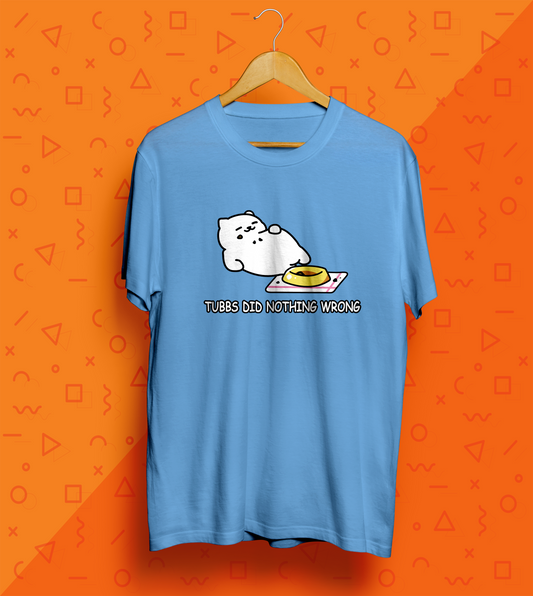 Neko Atsume - Tubbs Did Nothing Wrong T-Shirt