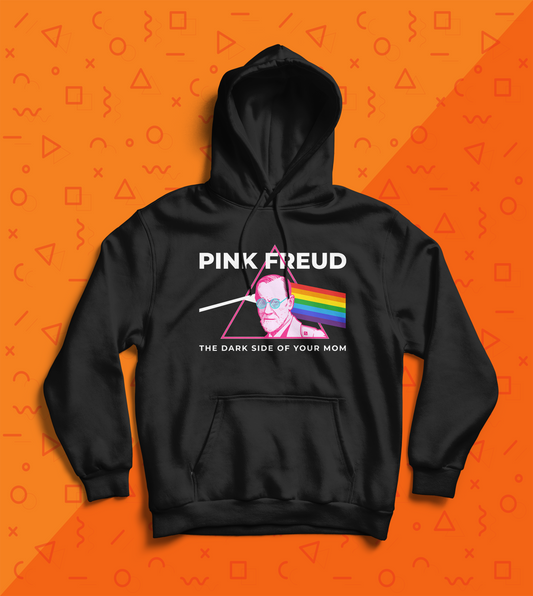 Pink Freud Hoodie