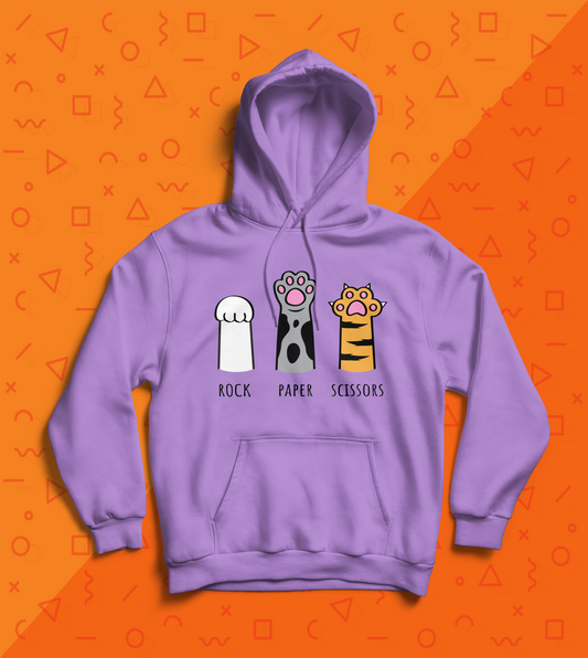 Rock, Paper, Scissors Hoodie