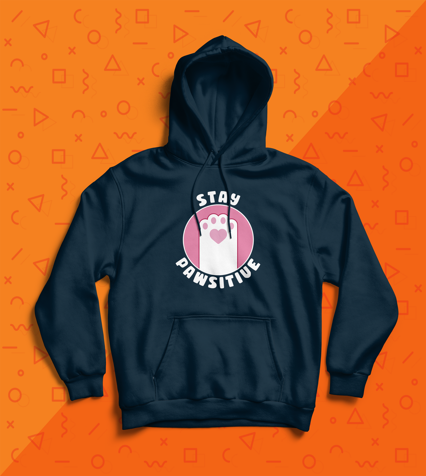 Stay PAWsitive Hoodie