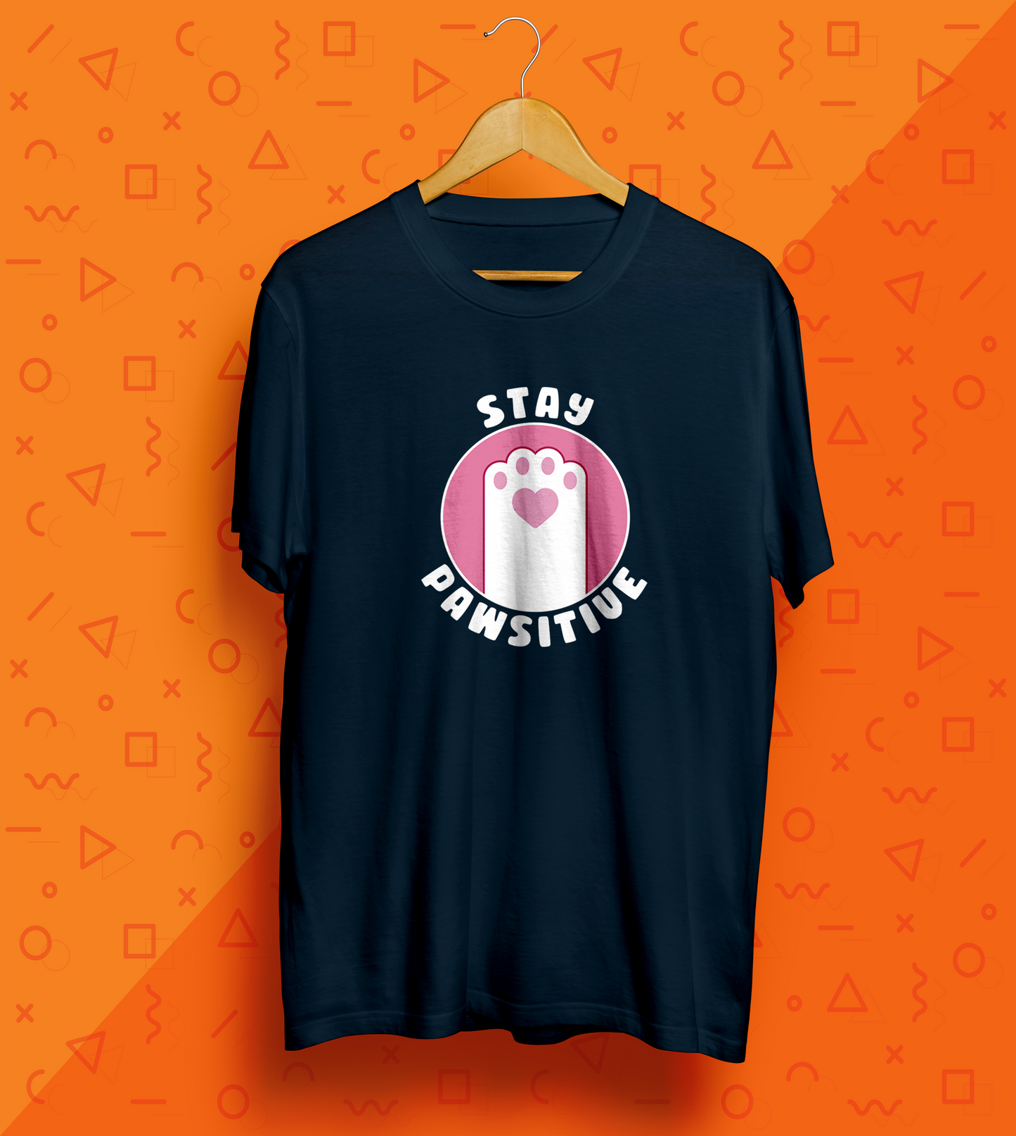 Stay PAWsitive T-Shirt