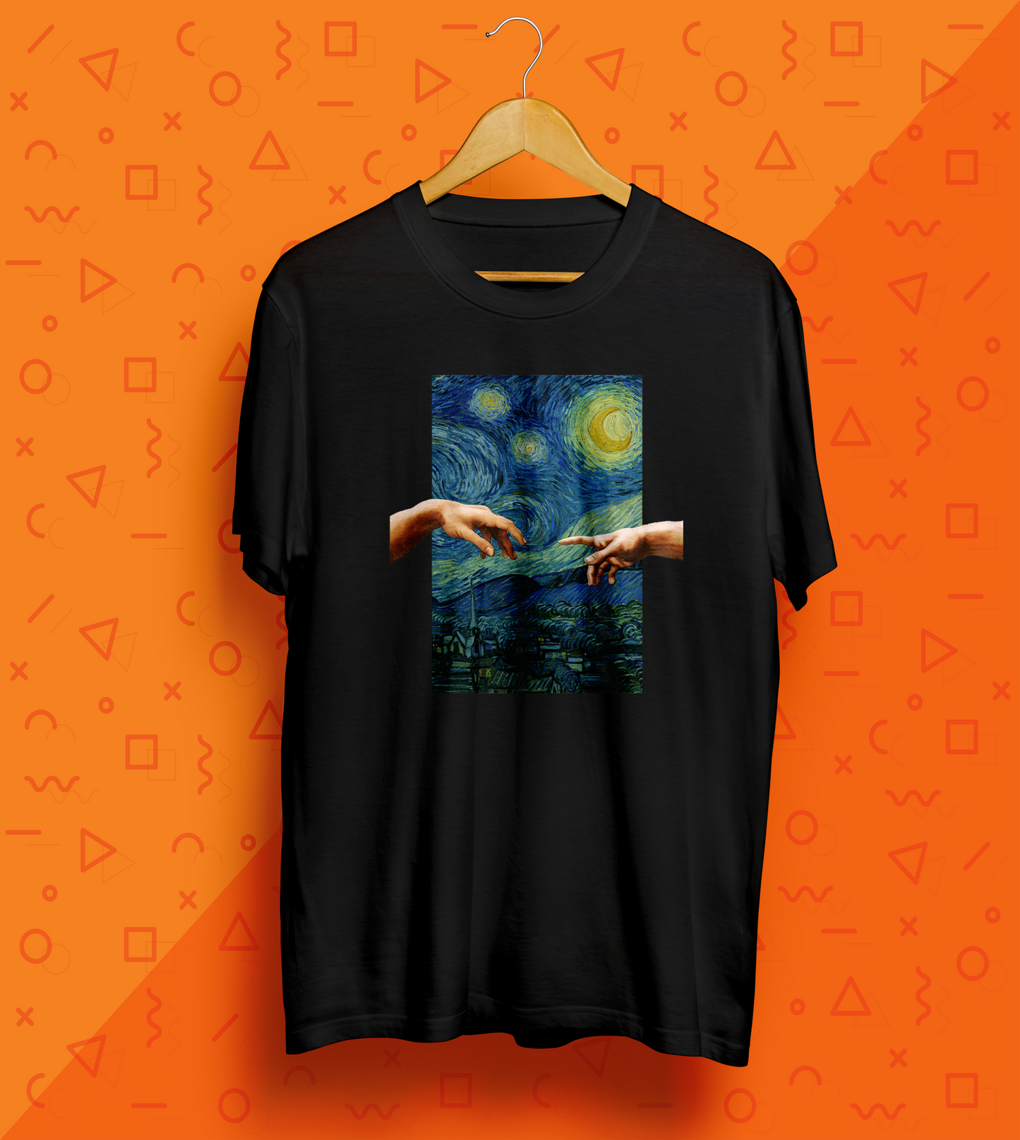 The Creation Of The Starry Night T-Shirt